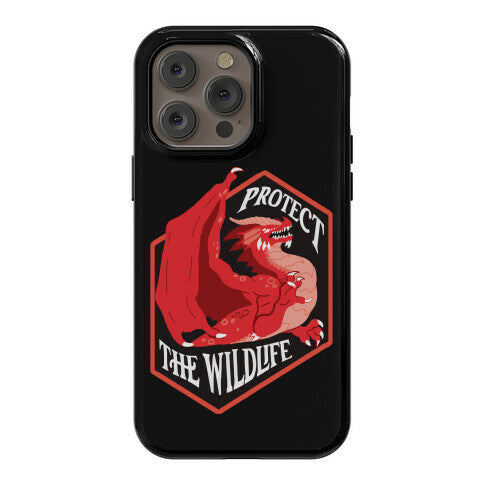 Protect The Wildlife Red Dragon Phone Case
